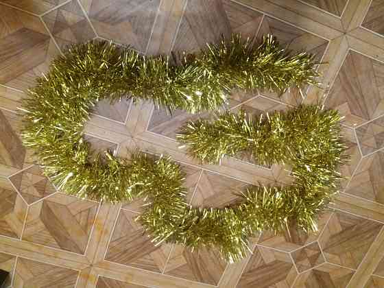 Продам дождик новогодний мишуру гирлянду Донецк