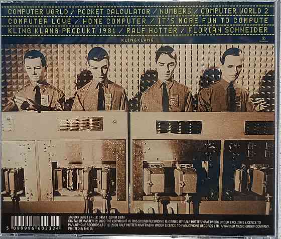 CD диск Kraftwerk -Computer World- Донецк