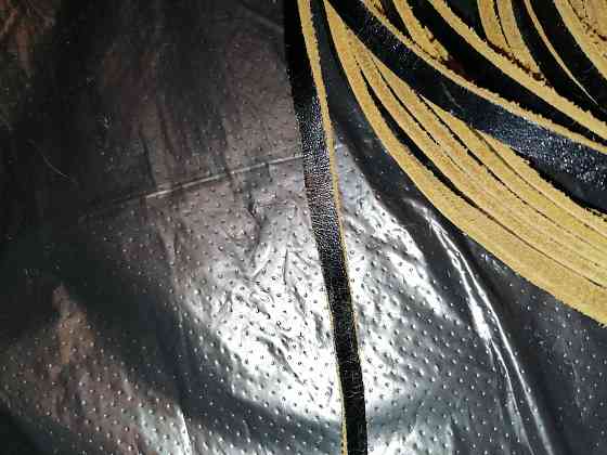 Ремень кожаный , плоский для швейных машин. новый. ссср. Стаханов