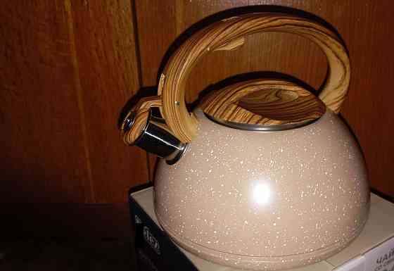 чайник со свистком 3 литра, новый Макеевка