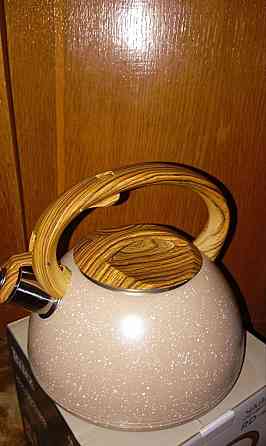 чайник со свистком 3 литра, новый Макеевка