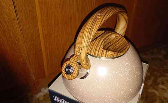 чайник со свистком 3 литра, новый Макеевка