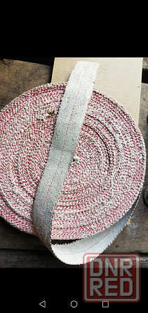 Паронит 2мм,брезент огнеупорный 10м.,асбестовая лента. Горловка - изображение 3