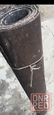 Паронит 2мм,брезент огнеупорный 10м.,асбестовая лента. Горловка - изображение 1