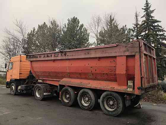 Маз 544008 с полуприцепом самосвал Tisvol Торез