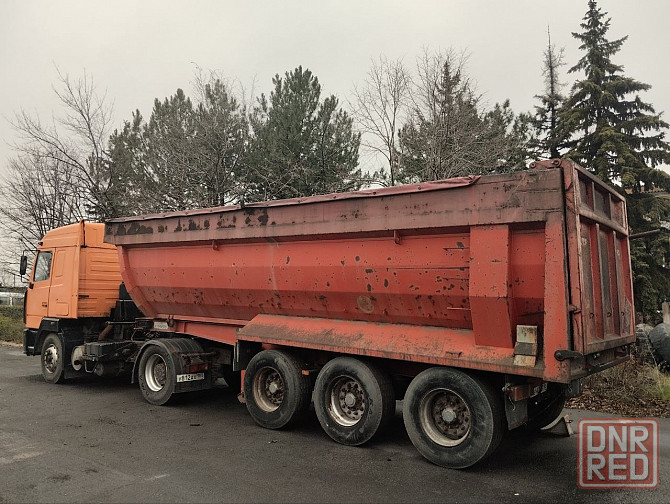 Маз 544008 с полуприцепом самосвал Tisvol Торез - изображение 3