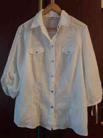 Продам блузку блузу белую р.50 евро 44 Донецк