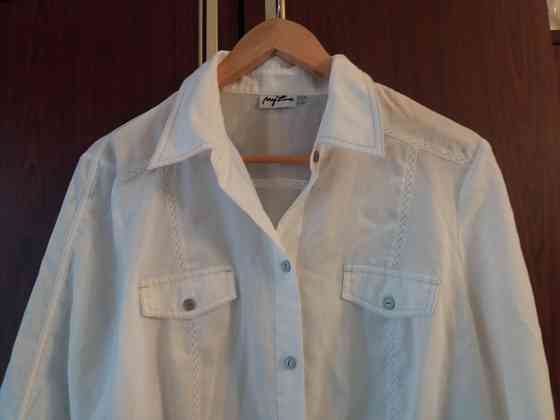 Продам блузку блузу белую р.50 евро 44 Донецк