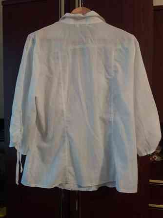 Продам блузку блузу белую р.50 евро 44 Донецк