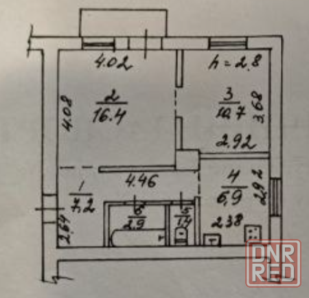 Продам 2-х комнатную квартиру в Будённовском районе Донецка, ул. Антропова Донецк - изображение 9
