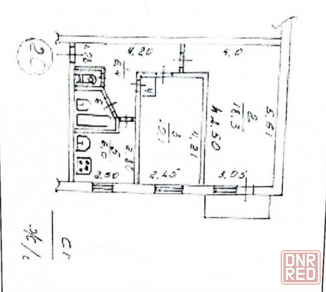 2 комнатная квартира пр.Строителей Мариуполь - изображение 7