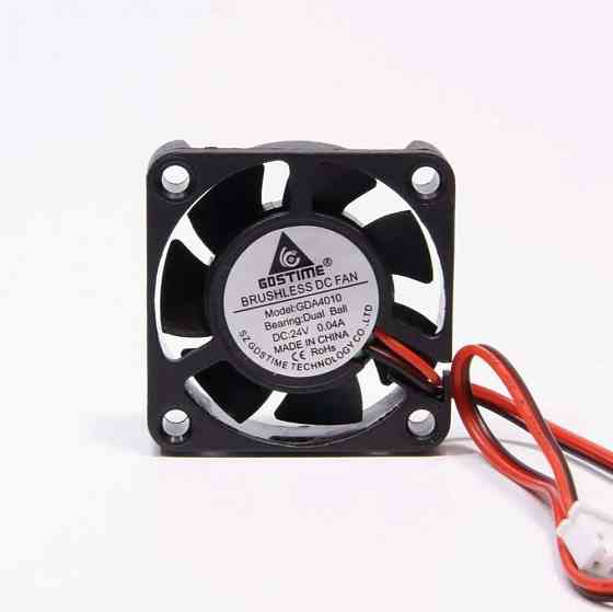 Вентилятор (кулер) Brushless Gda4010 40x40x10 C напряжением питания 12 вольт для 3d принтеров, компь Донецк