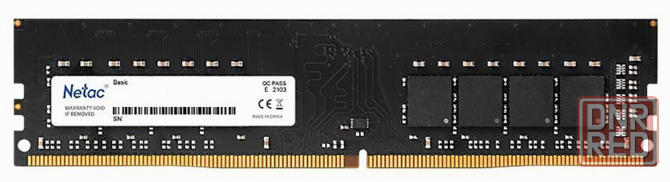 Оперативная память Dimm Netac Ddr4 4gb 2666mhz Pc-21300 (Ntbsd4p26sp-04) (арт-1586) Макеевка - изображение 1