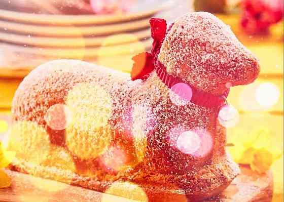 Кекс «Рождественский агнец» Донецк