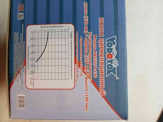 Циркуляционный насос Vodotok XRS25/4-130 Донецк
