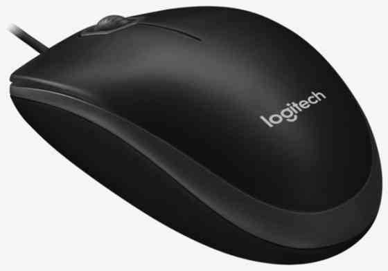 Мышь Logitech B100, черный (арт-2672) Макеевка