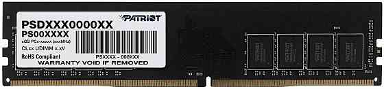 Оперативная память Ddr4 Patriot Memory Sl 4 гб 2133 мгц Dimm Cl15 Psd44g213381 (арт-9341) Макеевка