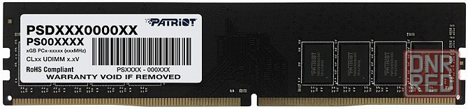 Оперативная память Ddr4 Patriot Memory Sl 4 гб 2133 мгц Dimm Cl15 Psd44g213381 (арт-9341) Макеевка - изображение 1