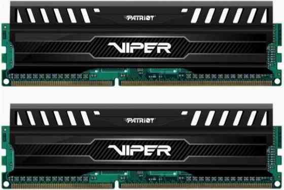 Оперативная память Ddr3 Patriot Viper 3 - 2x 4gb, 1600 мгц, Dimm, Cl9 (Pv38g160c9k) (арт-1210) Макеевка