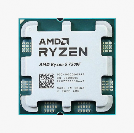 Процессор Amd Ryzen 5 7500f (Am5, 6/12 до 5 ггц, Ddr5 до 5200 мгц) Oem (арт-7008) Макеевка