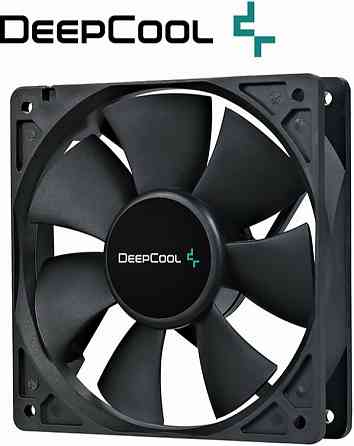 Вентилятор для компьютера Deepcool Xfan 120 Black Dp-Fdc-Xf120 - кулер охлаждения в корпус на пк 120 Макеевка
