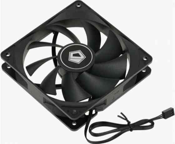 Вентилятор для корпуса Id-Cooling 120x120mm 3pin 1250rpm Black (Fl-12025k) (арт-1788) Макеевка