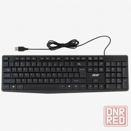 Клавиатура проводная Acer Okw121, Usb, черный Zl.Kbdee.00b (арт-6314) Макеевка - изображение 1