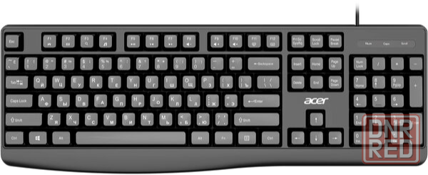 Клавиатура Acer Okw301 черный Usb (Zl.Kbdcc.01a) (арт-6456) Макеевка - изображение 1