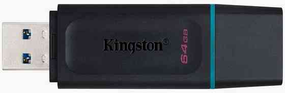 Накопитель Usb 3.2 64gb Kingston Datatraveler Exodia Dtx/64gb Gen 1 Black/Teal (арт-4469) Макеевка
