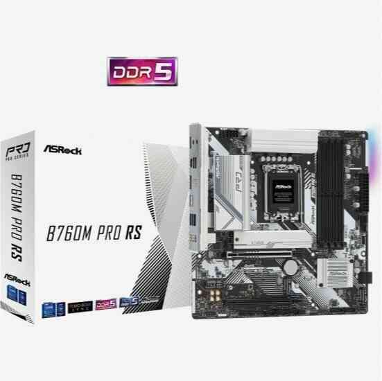 Материнская плата Asrock B760m Pro Rs (Lga1700, Matx) (арт-7126) Макеевка