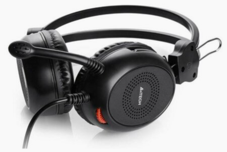 Гарнитура A4tech Hs-30, черный (арт-1634) Макеевка