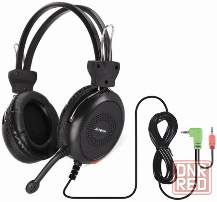 Гарнитура A4tech Hs-30, черный (арт-1634) Макеевка - изображение 1