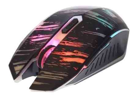 Игровая мышь Qumo Edge M17, беспроводная, аккумуляторная 600 Mah, кабель зарядки, 1000-2400 Dpi, 6 к Макеевка