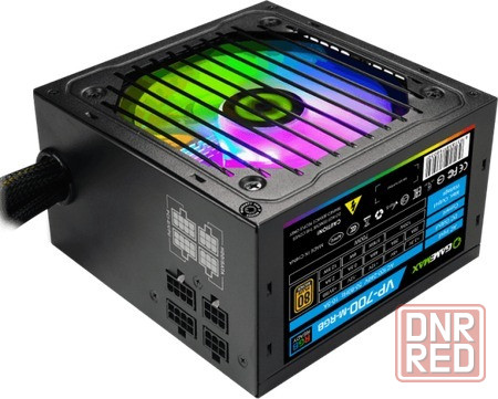 Блок питания Gamemax Vp-700-Rgb-Modular 80+ Atx 700w, Ultra Quiet (арт-3272) Макеевка - изображение 1