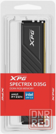 Оперативная память Ddr4 Adata Xpg Spectrix D35g Rgb 32gb Ddr4-3200 (Ax4u320032g16a-Sbkd35g) (арт-607 Макеевка - изображение 1