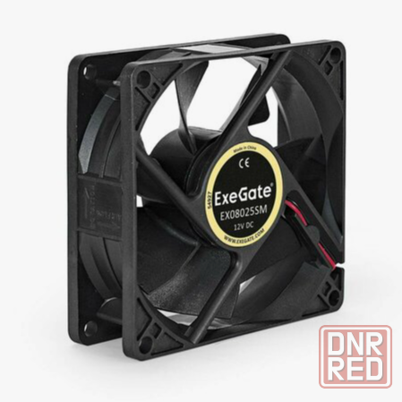 Вентилятор для корпуса Exegate Ex283381rus 80 мм (арт-6079) Макеевка - изображение 1