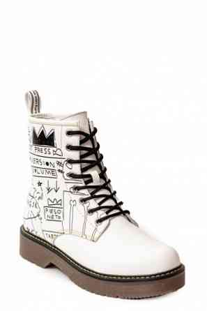 Ботинки женские натуральная кожа, натуральная шерсть Донецк