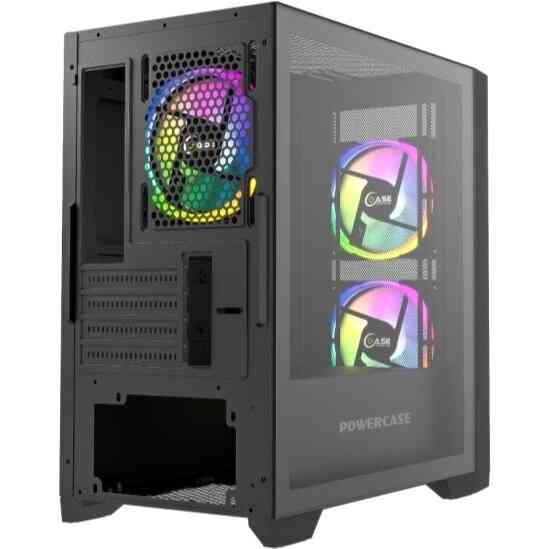 Корпус Powercase Alisio Micro Z3b Argb, черный (Camzb-A3) (арт-6170) Макеевка