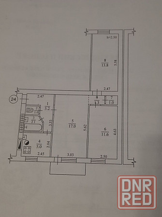 Продаю трёхкомнатную квартиру в Будённовском районе. Донецк - изображение 5
