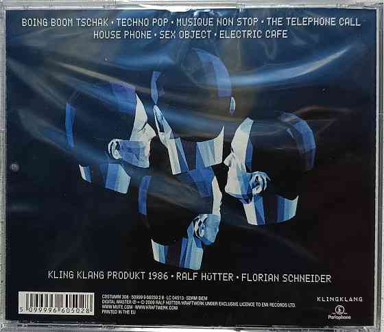 CD диск Kraftwerk -Techno Pop Донецк