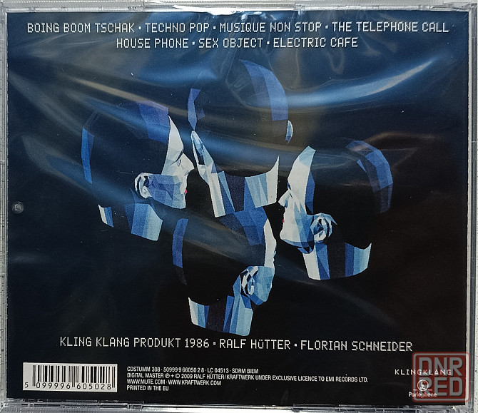 CD диск Kraftwerk -Techno Pop Донецк - изображение 2