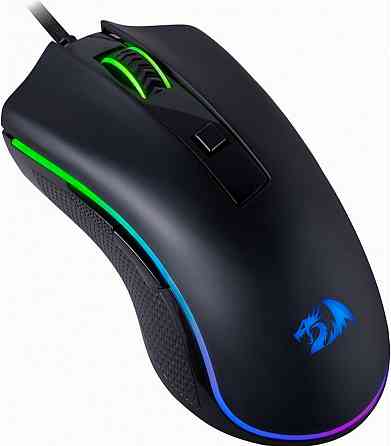 Мышь проводная Redragon (72075) Cypher, чёрный (арт-9525) Макеевка