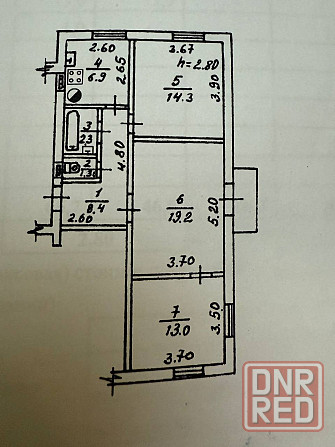 Продам 3к.квартиру ул.Олимпиева Донецк - изображение 10