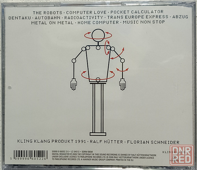 CD диск Kraftwerk -The Mix- Донецк - изображение 2