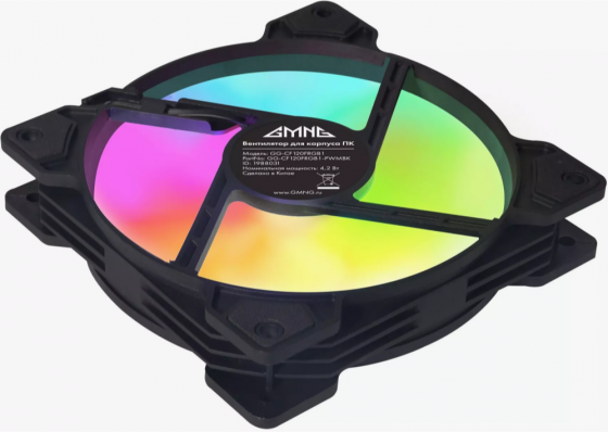 Вентилятор для корпуса Gmng (Gg-Cf120frgb1-Pwmbk) (арт-4961) Макеевка