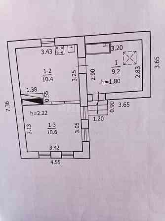 Дом 30м2 рн. площади Ленина Камброд Луганск