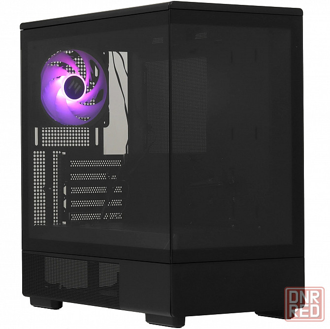 Корпус Zalman P10, Matx, Black, Window, 2x3.5", 3x2.5", 1xusb Type-C, 1xusb3.0, Rear 1x120mm Argb P1 Макеевка - изображение 1