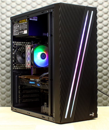 Игровой компьютер Byte-Apexstrike | Ryzen 5 4500 | 500w | Ssd 480gb | Ddr4 16 гб | Geforce Gtx 1060 Макеевка