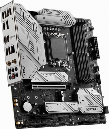 Материнская плата Msi Mag B760m Mortar Wifi Ii Matx Lga1700 4ddr5 Pci-Ex16 Pci-Ex4 3m.2 4sata3 Usb3. Макеевка