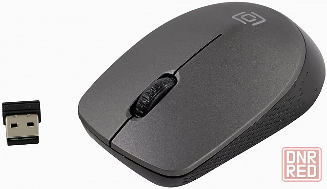 Мышь Oklick 486mw Usb серый/черный (арт-8770) Макеевка - изображение 2
